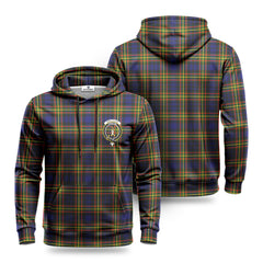 MacLellan Modern Tartan Crest Hoodie