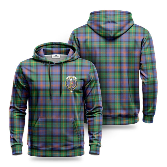 MacLennan Ancient Tartan Crest Hoodie 1500