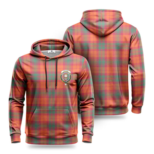 MacNab Ancient Tartan Crest Hoodie 1500