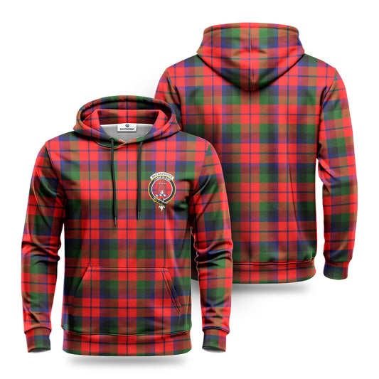 MacNaughten Tartan Crest Hoodie 1500