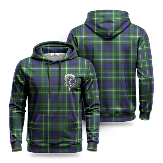 MacNeil of Colonsay Modern Tartan Crest Hoodie 1500