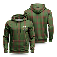 Maxwell Hunting Tartan Crest Hoodie