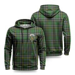 McAlpine Modern Tartan Crest Hoodie