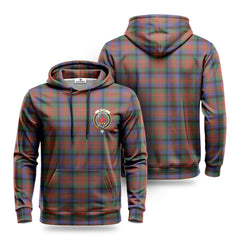 McDuff Hunting Modern Tartan Crest Hoodie