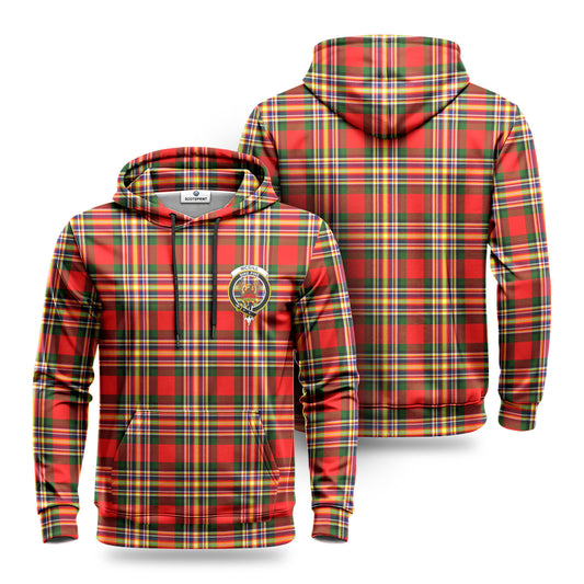 McGill Modern Tartan Crest Hoodie 1500