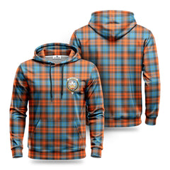 McLachlan Ancient Tartan Crest Hoodie