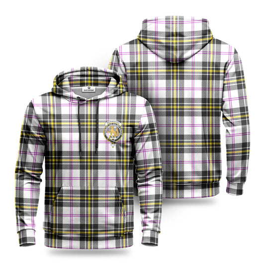 McPherson Dress Modern Tartan Crest Hoodie 1500