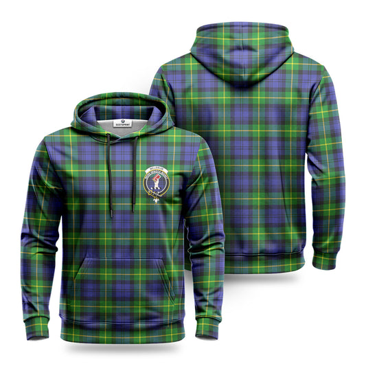 Meldrum Tartan Crest Hoodie 1500