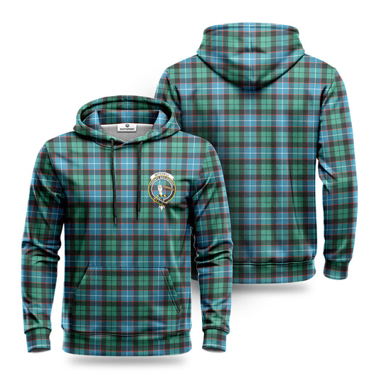 Mitchell Ancient Tartan Crest Hoodie 1500