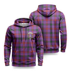 Montgomery Modern Tartan Crest Hoodie