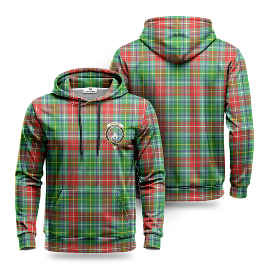 Muirhead Tartan Crest Hoodie 1500