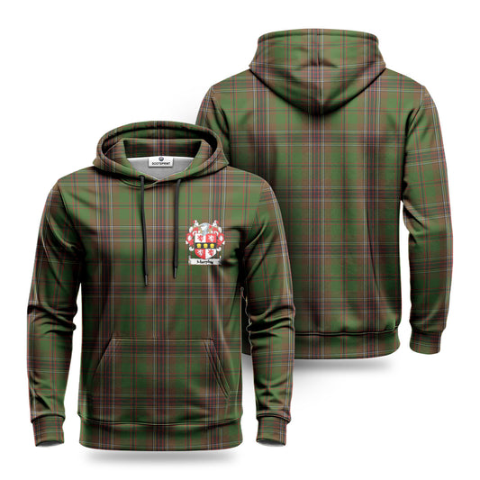 Murphy Tartan Coat of Arms Hoodie 1500