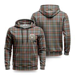 Murray of Atholl Weathered Tartan Crest Hoodie