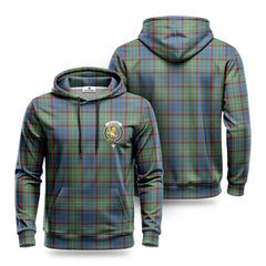 Nicolson Hunting Ancient Tartan Crest Hoodie