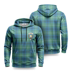 Oliphant Ancient Tartan Crest Hoodie