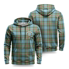 Paisley District Tartan Crest Hoodie