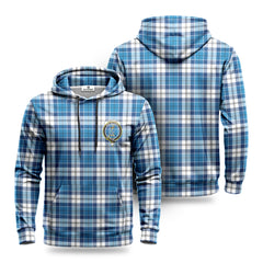 Roberton Tartan Crest Hoodie