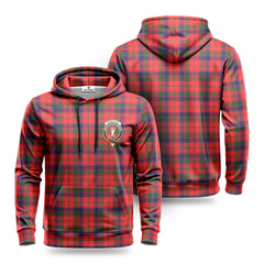 Robertson Modern Tartan Crest Hoodie