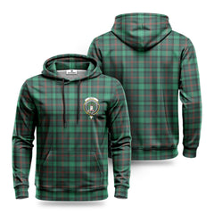 Ross Hunting Modern Tartan Crest Hoodie