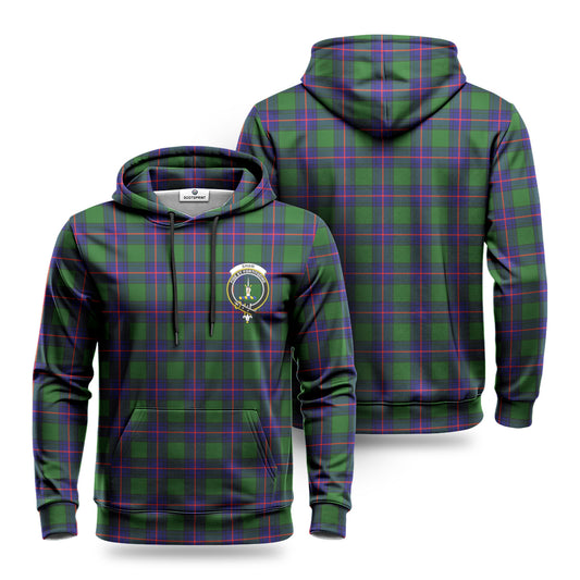 Shaw Modern Tartan Crest Hoodie 1500