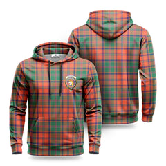 Stewart of Appin Ancient Tartan Crest Hoodie