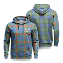 Stewart of Appin Hunting Ancient Tartan Crest Hoodie