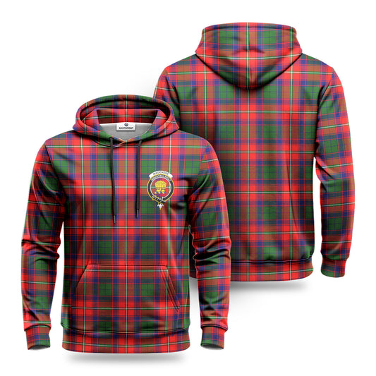 Wauchope (or Waugh) Tartan Crest Hoodie 1500