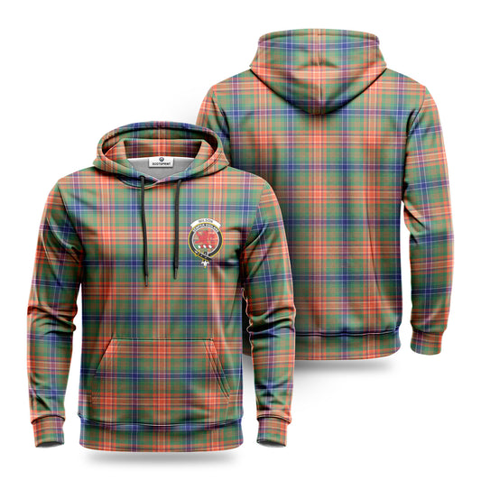 Wilson Ancient Tartan Crest Hoodie 1500