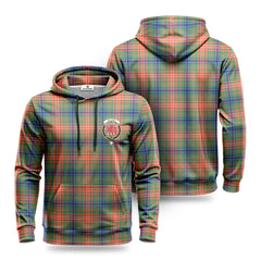 Wilson Ancient Tartan Crest Hoodie