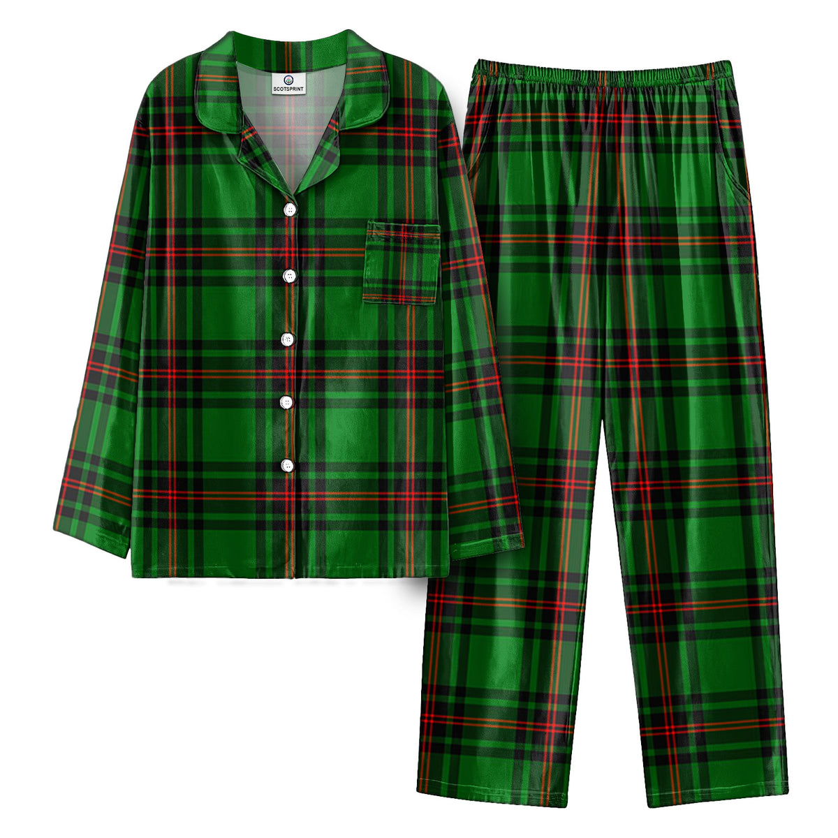 Beveridge Tartan Pajama Set