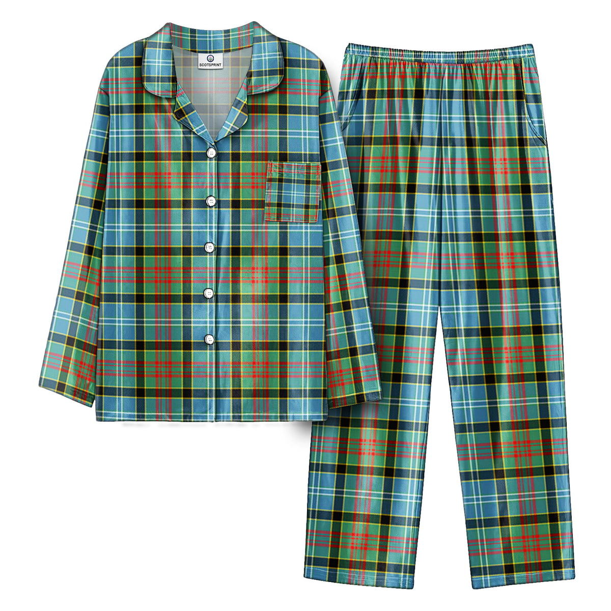 Caldwell Tartan Pajama Set