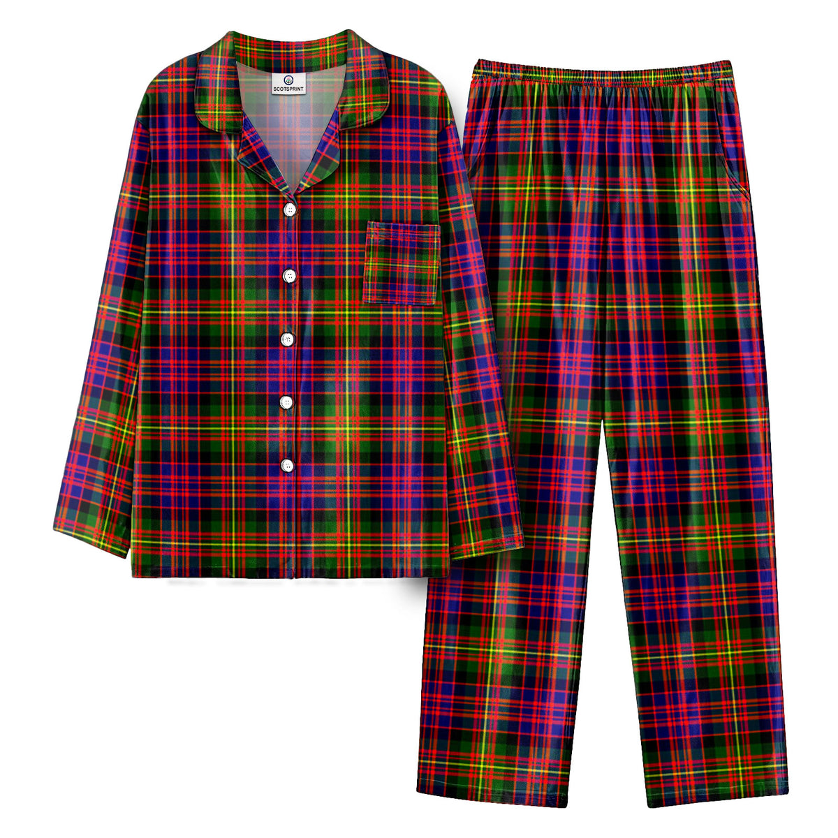 Carnegie Modern Tartan Pajama Set