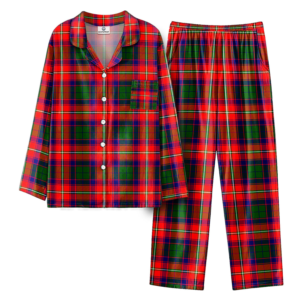 Charteris (Earl of Wemyss) Tartan Pajama Set