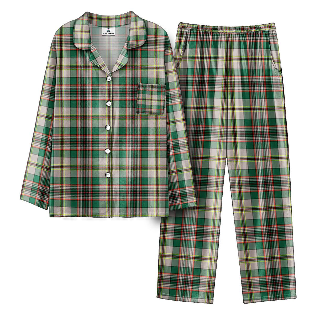 Craig Ancient Tartan Pajama Set