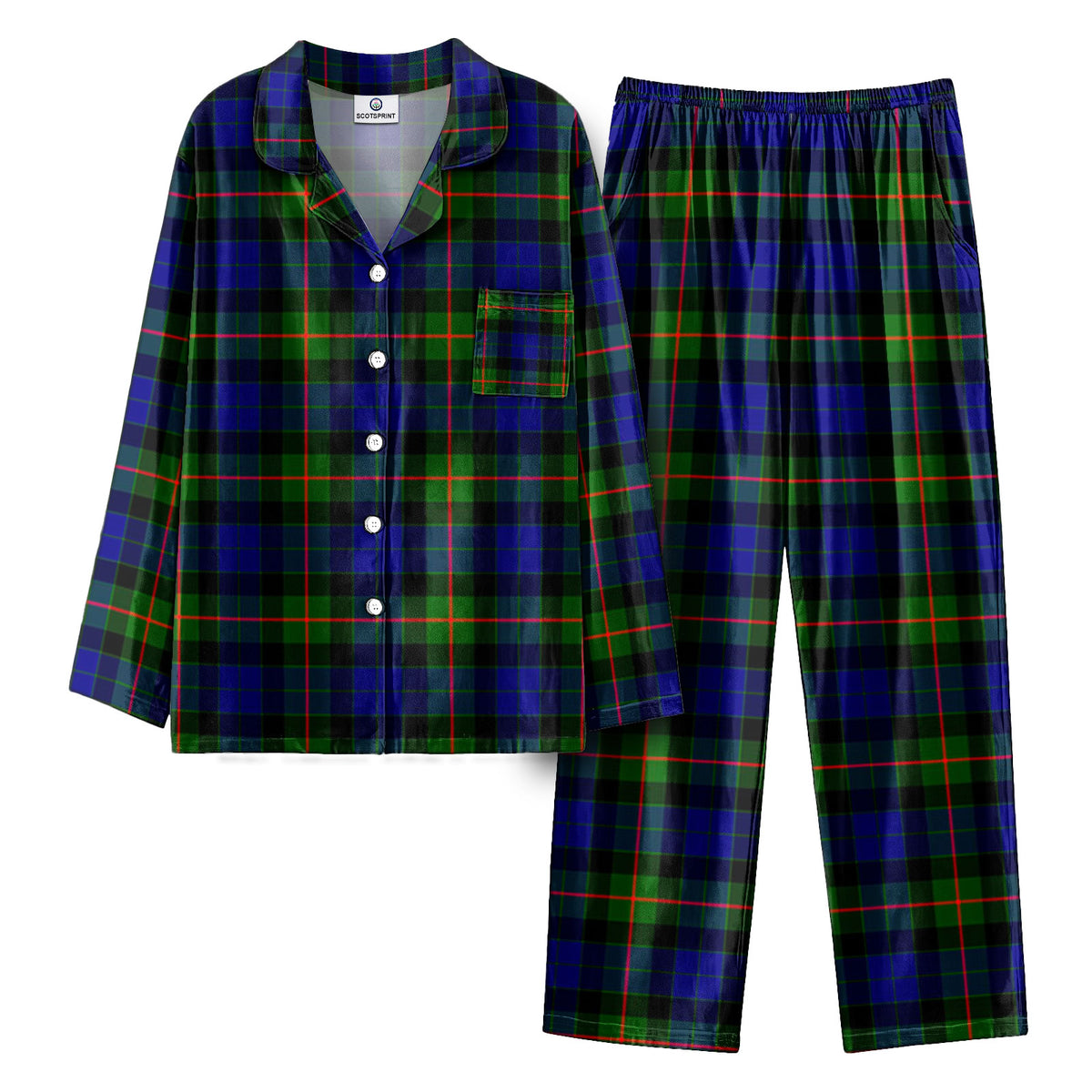 Gunn Modern Tartan Pajama Set