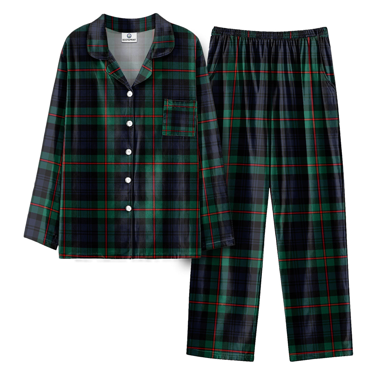 McKinlay Modern Tartan Pajama Set