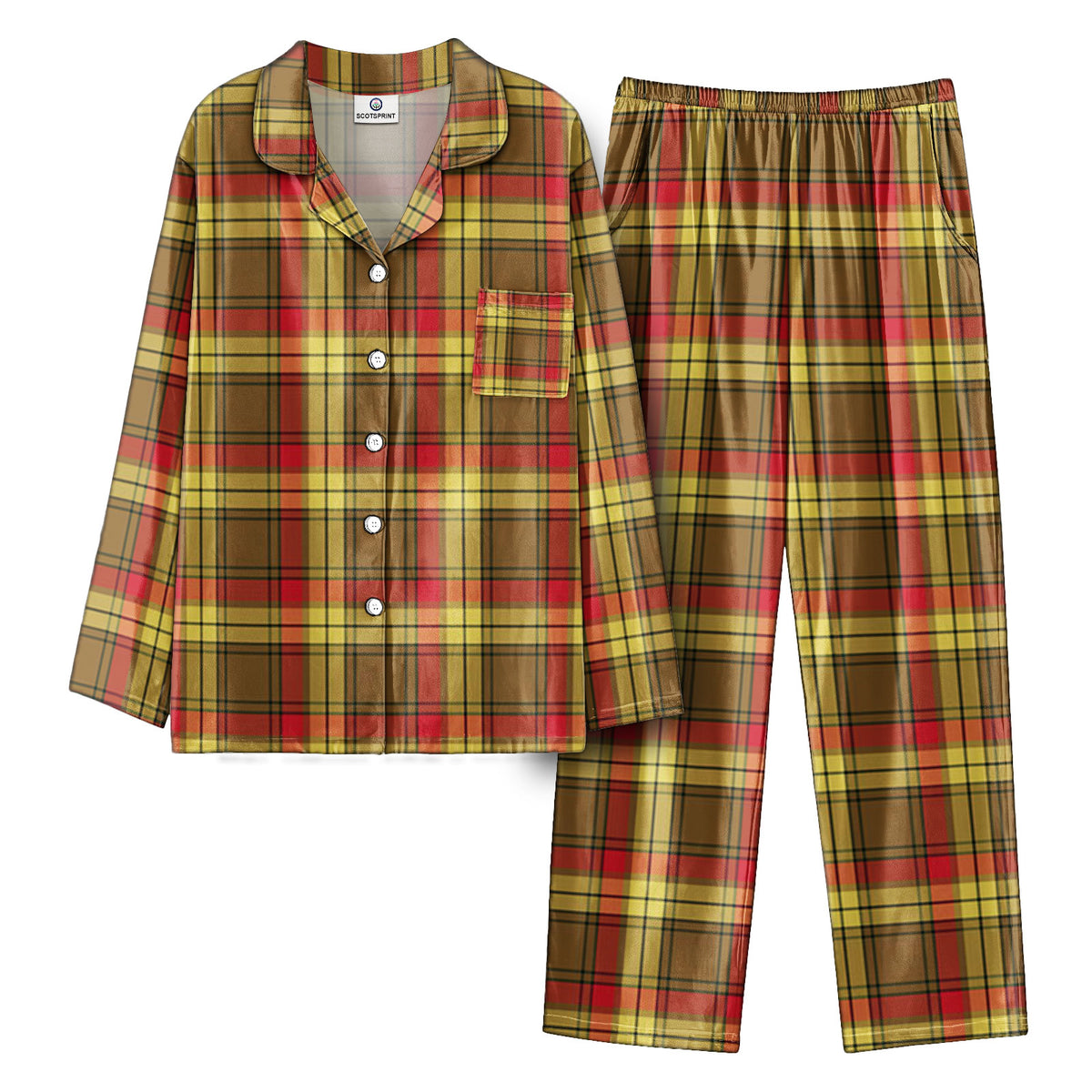 McMillan Old Weathered Tartan Pajama Set