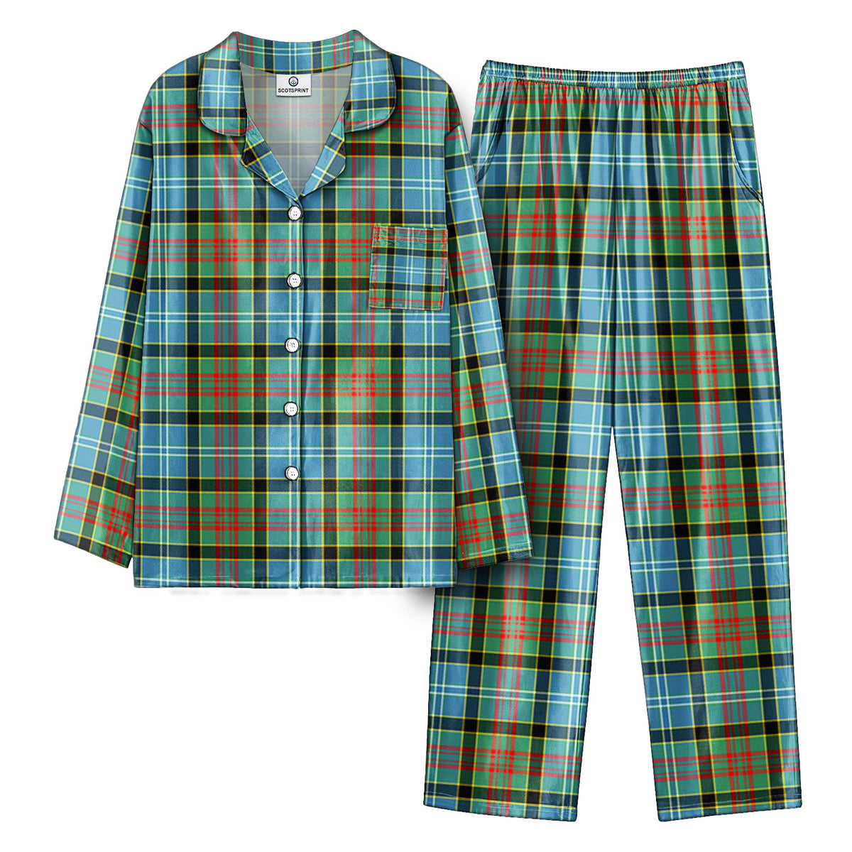 Paisley District Tartan Pajama Set