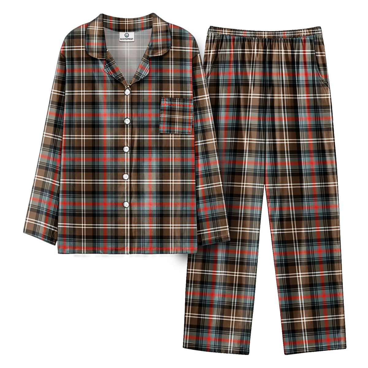 Sutherland Weathered Tartan Pajama Set