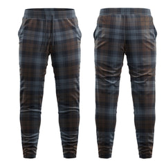 Black Watch Weathered Tartan Sweatpants