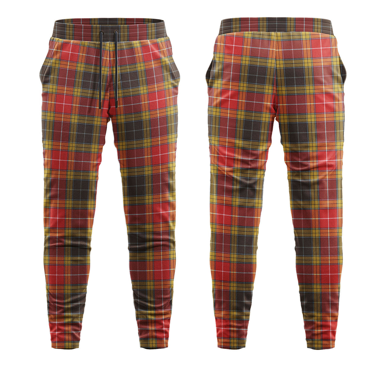 Buchanan Old Set Weathered Tartan Sweatpants