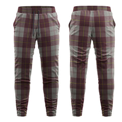 Cunningham Burgundy Dancers Tartan Sweatpants