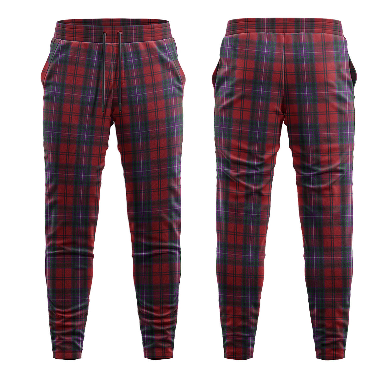 Kelly of Sleat Red Tartan Sweatpants