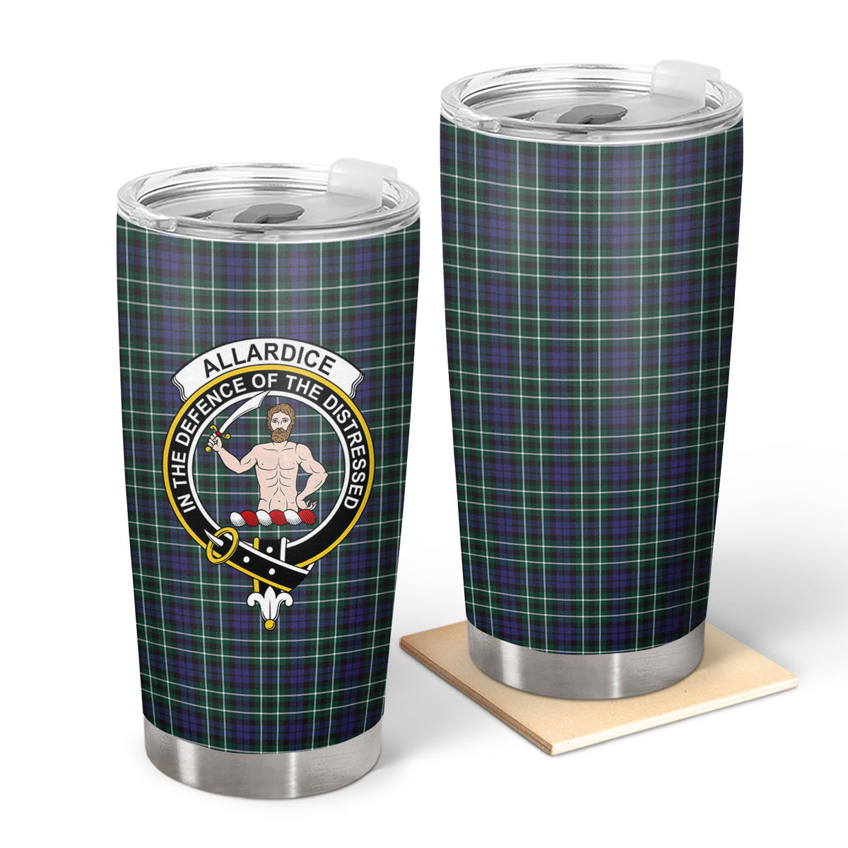 Allardice Tartan Crest Tumbler