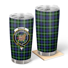 Baillie Modern Tartan Crest Tumbler