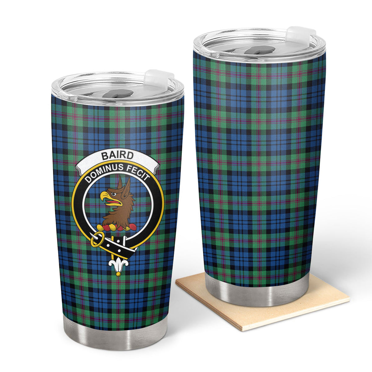 Baird Ancient Tartan Crest Tumbler