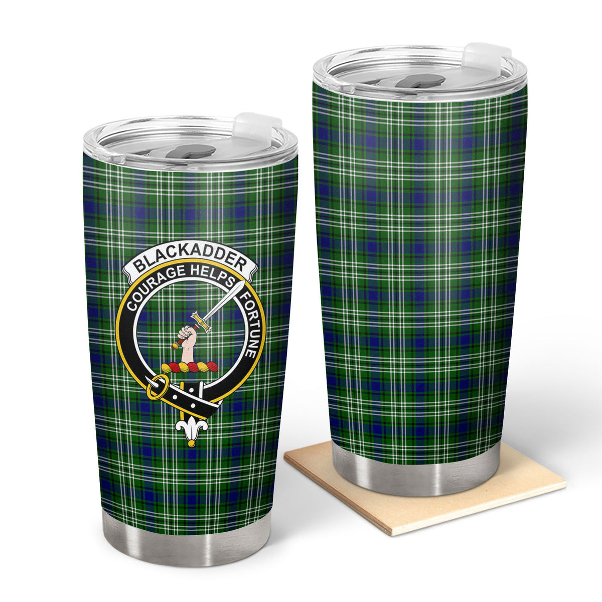 Blackadder Tartan Crest Tumbler