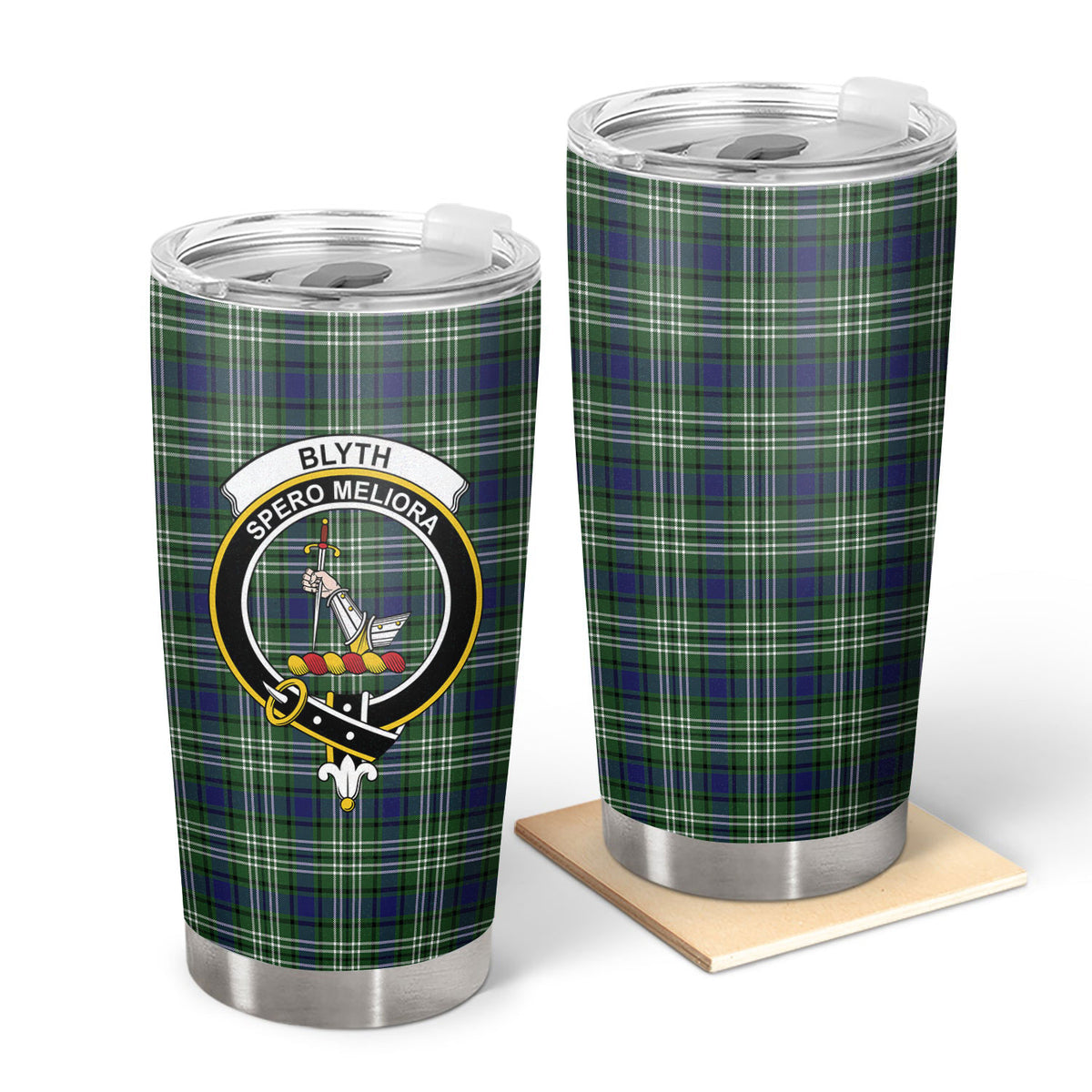 Blyth Tartan Crest Tumbler