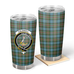 Caldwell Tartan Crest Tumbler