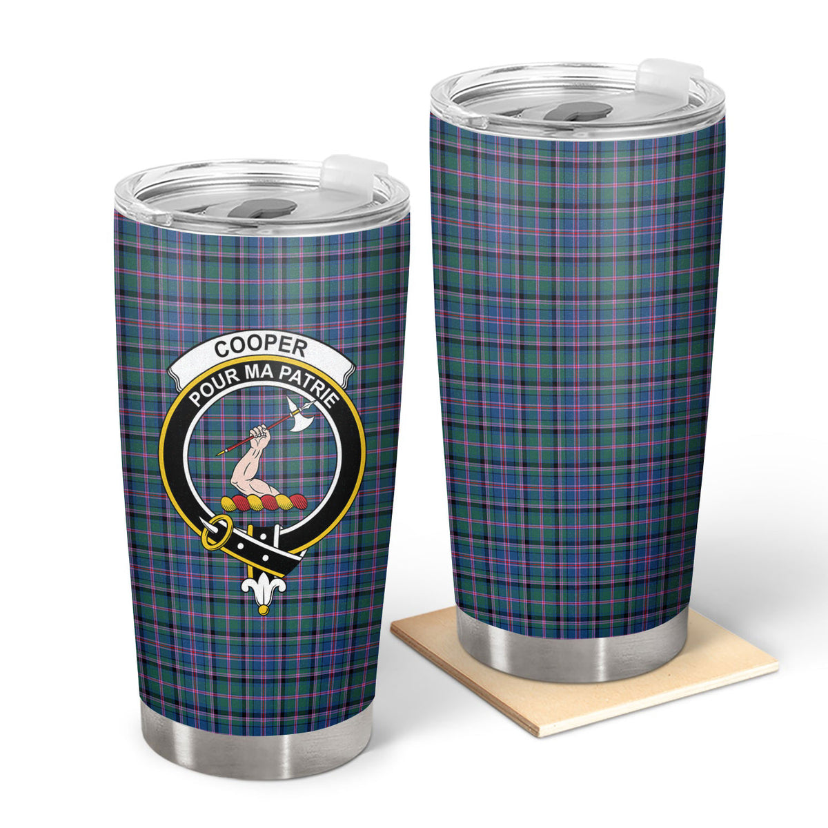 Cooper Ancient Tartan Crest Tumbler